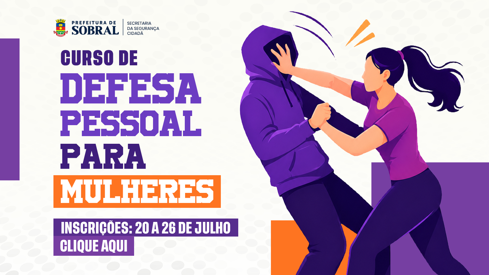 Prefeitura de Sobral abre inscrições para curso gratuito de Defesa Pessoal pa...