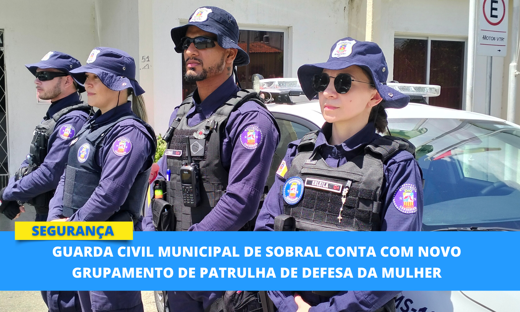 Guarda Civil Municipal de Sobral conta com novo grupamento de Patrulha de Def...